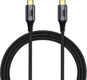 Kable USB - Kabel USB PremiumCord PREMIUMCORD Kabel USB4™ Gen 3x2 40Gbps 8K@60Hz 240W Thunderbolt 3 kabel 1,2m - miniaturka - grafika 1