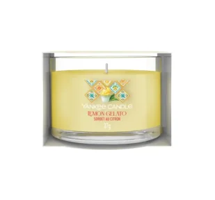 Yankee Candle Hello, Italy! mini świeca zapachowa Lemon Gelato 37g - Świece - miniaturka - grafika 1