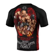 Kimona, stroje i obuwie - Octagon Rashguard Krótki Rękaw PREMIUM MMA Family - miniaturka - grafika 1