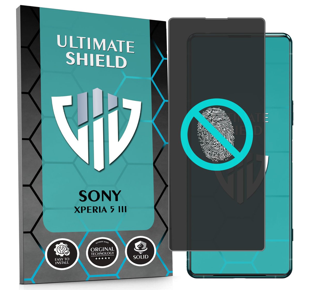 NAJLEPSZE SZKŁO 5D PEŁNE DO SONY XPERIA 5 III SZKIEŁKO NIETŁUKĄCE ORYGINAŁ