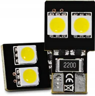 Żarówki samochodowe - ŻARÓWKA W5W T10 2 LED CANBUS POSTOJÓWKA ŻARÓWKI - miniaturka - grafika 1