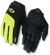 Rękawiczki rowerowe - Giro Rękawiczki rowerowe Bravo Gel LF black highlight yellow r. M GR-7085660 - miniaturka - grafika 1