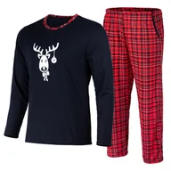 Piżamy damskie - Piżama męska świąteczna HPM013 Heyo-L - miniaturka - grafika 1