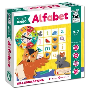 Kapitan Nauka Smart Bingo. Alfabet - Gry planszowe - miniaturka - grafika 1