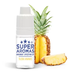 SUPER AROMAS Aromat Spożywczy Tajski Ananas 10 ml - Dodatki do ciast w proszku - miniaturka - grafika 1
