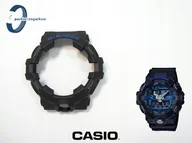 Akcesoria do zegarków - Bezel Casio G-Shock GA-710-1A2 GA-700 GA-710 czarny niebieski napis - miniaturka - grafika 1