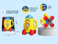 Bańki mydlane - RAKIETA MASZYNKA DO BANIEK BAŃKI MYDLANE + PŁYN - miniaturka - grafika 1