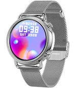 Smartwatch - Rubicon RNBE74 srebrny - miniaturka - grafika 1