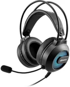 Słuchawki - Sharkoon Skiller SGH20 schwarz, USB-A - miniaturka - grafika 1