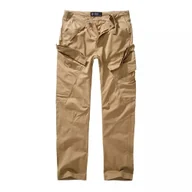 Spodnie męskie - spodnie bojówki ADVEN TROUSERS SLIM FIT camel-S - miniaturka - grafika 1
