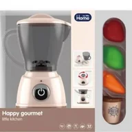 Zabawy w naśladowanie dorosłych - Happy Gourmet: Zabawka mikser – beżowy - miniaturka - grafika 1