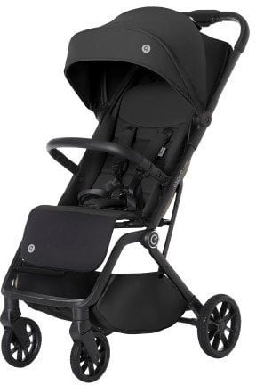 Espiro Else lekki i zwrotny wózek spacerowy 10 black alternative