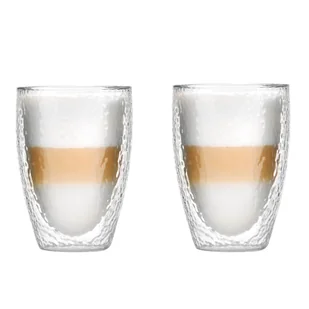 Vialli Design Szklanki do latte Alessia 350 ml 28494 + - Szklanki - miniaturka - grafika 2