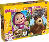Puzzle - LISCIANI PUZZLE MASZA I NIEDŹWIEDŹ DF MAXIFLOOR 24 - miniaturka - grafika 1