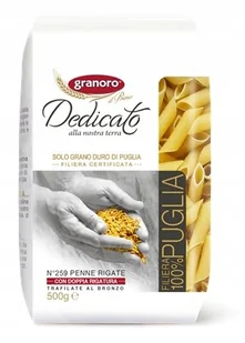 Granoro Dedicato Penne Rigate makaron 500g - Makaron - miniaturka - grafika 1
