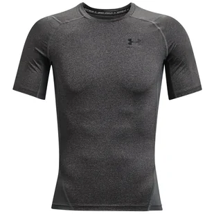 Męska koszulka Under Armour HG Armour Comp SS Rozmiar: L / Kolor: ciemnoszary - Koszulki sportowe męskie - miniaturka - grafika 1