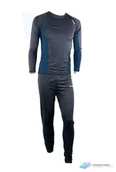 Bielizna sportowa męska - Hi-TEC Bielizna męska termoaktywna, Kamo, rozmiar L - miniaturka - grafika 1