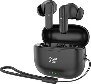 Słuchawki Blue Star Blue Star słuchawki bezprzewodowe stereo TWS BK31 czarne - Ładowarki samochodowe - miniaturka - grafika 1