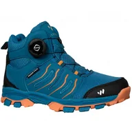 Buty trekkingowe dziecięce - WITEBLAZE Speed Turn Mid petrol/orange EU 31 - miniaturka - grafika 1