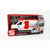 Samochody i pojazdy dla dzieci - Auto ambulans światło dźwięk 1327678 DROMADER - miniaturka - grafika 1