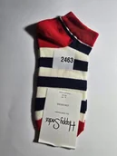 Skarpetki męskie - Kolorowe skarpety Happy Socks stopki unisex rozmiar 36-40 (2463) - miniaturka - grafika 1