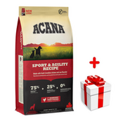 Sucha karma dla psów - ACANA Sport & Agility 17kg + niespodzianka dla psa GRATIS! - miniaturka - grafika 1