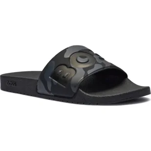 BOSS BLACK Klapki Aryeh_Slid_npcmlg - Klapki i japonki męskie - miniaturka - grafika 1