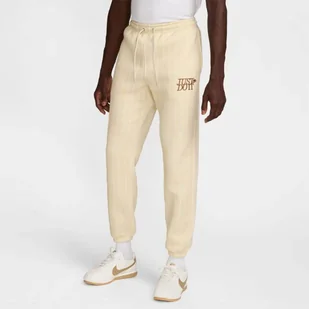 Męskie Spodnie NIKE M NK CLUB BB CUFF PANT JDI AOP HJ2214-234 – Beżowy - Spodnie męskie - miniaturka - grafika 1