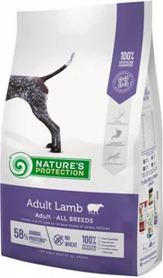 Natures Protection Adult lamb 4 kg - Sucha karma dla psów - miniaturka - grafika 1