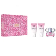 Zestawy perfum damskich - Versace Zestaw dla kobiet Woda toaletowa Bright Crystal + Żel pod prysznic + Balsam do ciała 3 x 50 ml - miniaturka - grafika 1