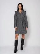 Kurtki damskie - Steve Madden Płaszcz przejściowy w kolorze czarno-szarym - miniaturka - grafika 1