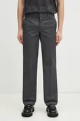 Spodnie męskie - Dickies spodnie Wp873 Work Pant Rec Charcoal Grey męskie kolor szary proste DK0A4XK9CH01 - miniaturka - grafika 1