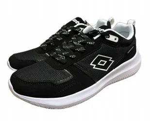 Lotto Buty Sportowe Męskie Czarne r. 42 - Moda i Uroda OUTLET - miniaturka - grafika 1