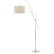 Lampy stojące - Klasyczna lampa podłogowa z abażurem TOLEDO - miniaturka - grafika 1