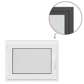 Tablice i flipcharty - vidaXL Okno piwniczne RISOR 80x60 cm uchylno-rozwierne DIN lewe - miniaturka - grafika 1