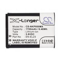 Akumulatory do aparatów dedykowane - Cameron Sino Nikon EN-EL23 1700mAh 6.46Wh Li-Ion 3.8V () CS-NKP600MX - miniaturka - grafika 1