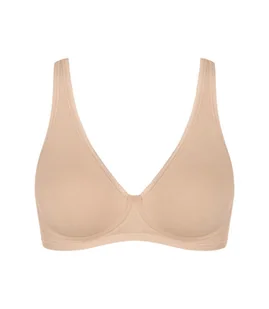 Sloggi biustonosz miękki bez fiszbin Basic+ Soft Bra-75D - Biustonosze - miniaturka - grafika 1