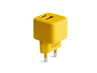 Ładowarki do telefonów - COLORUM ładowarka sieciowa USB-A + USB-C PD 30W CLS30-AC-05 xYellow - miniaturka - grafika 1