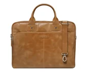 Torby na laptopy - dbramante1928 Kronborg - skórzana torba na laptop 16" tan - miniaturka - grafika 1