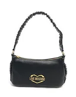 Torebki damskie - Love Moschino Damska torba na ramię Jc4224pp0gkj100a, czarna, czarny - miniaturka - grafika 1