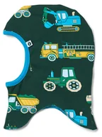 Czapki damskie - Småfolk Dwustronna czapka w kolorze zielono-niebieskim - miniaturka - grafika 1