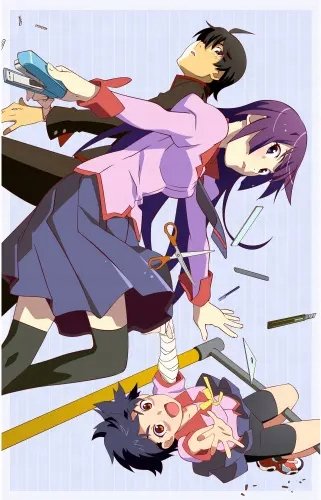 Plakat Anime Bakemonogatari bm_009 A2 (custom)