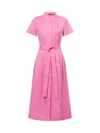 Sukienki - JOOP! Sukienka damska casual - Danci Kobiety Bawełna wyrazisty róż jednolity, 34 - miniaturka - grafika 1