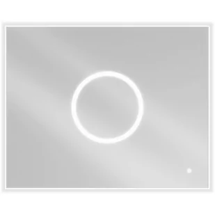 Mexen Koga lustro łazienkowe podświetlane 100 x 80 cm, LED 6000K, antypara - Lustra - miniaturka - grafika 1