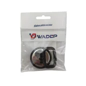 Korki do umywalek - Korek uniwersalny z uchwytem i osłoną chromowaną fi 45,5 mm WADEP - miniaturka - grafika 1