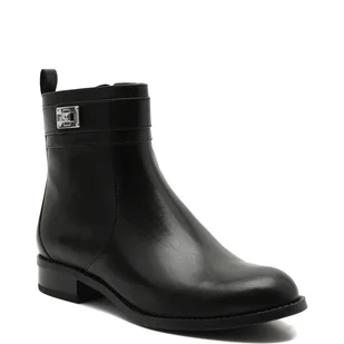 Michael Kors Skórzane botki PADMA STRAP - Botki damskie - miniaturka - grafika 1