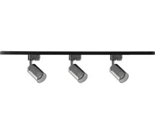 Lampy sufitowe - Oświetlenie punktowe do systemu szynowego SMOKY 1xGU10/10W/230V czarny - miniaturka - grafika 1