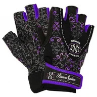 Rękawice do ćwiczeń - Rękawice fitness Power System  Fitness Rukavice Classy Fialové M - miniaturka - grafika 1