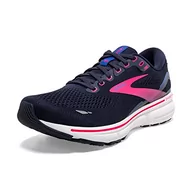 Trampki damskie - Brooks Ghost 15, Damskie tenisówki, Pecoat/Niebieski/Różowy, 35,5 EU, Pecoat Bleu Rose, 35.5 EU - miniaturka - grafika 1