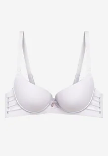 Biały Biustonosz z Efektem Push Up Dimaries - Biustonosze - miniaturka - grafika 1
